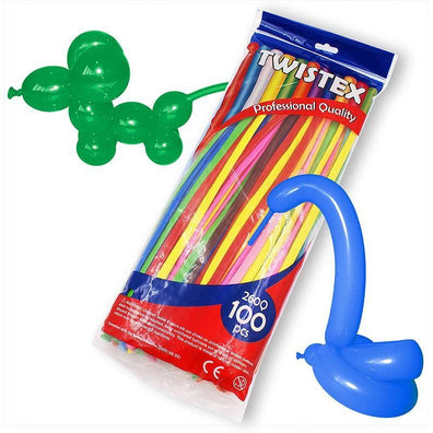 Ballons 260Q - Assorted Balloons (Sachet de 100)